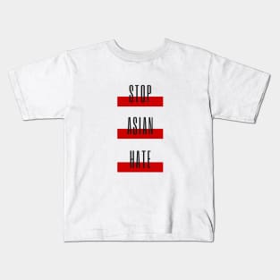 Stop Asian Hate Kids T-Shirt